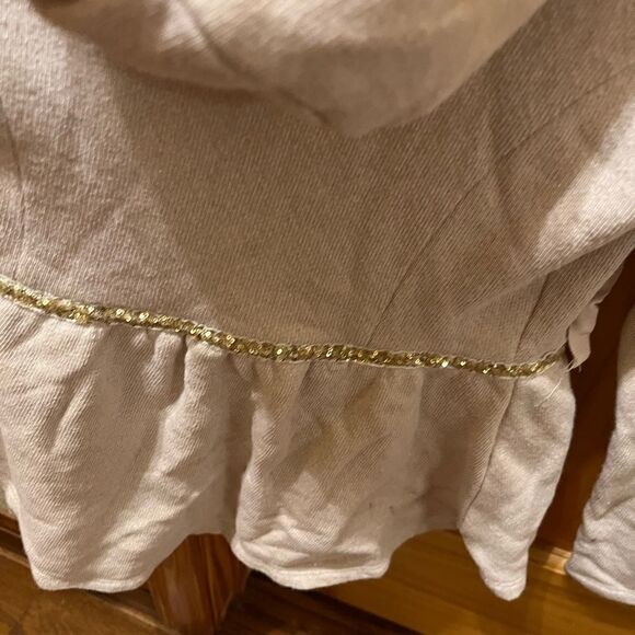 Mia Joy size 8 girls glitzy cozy jacket - Picture 5 of 11
